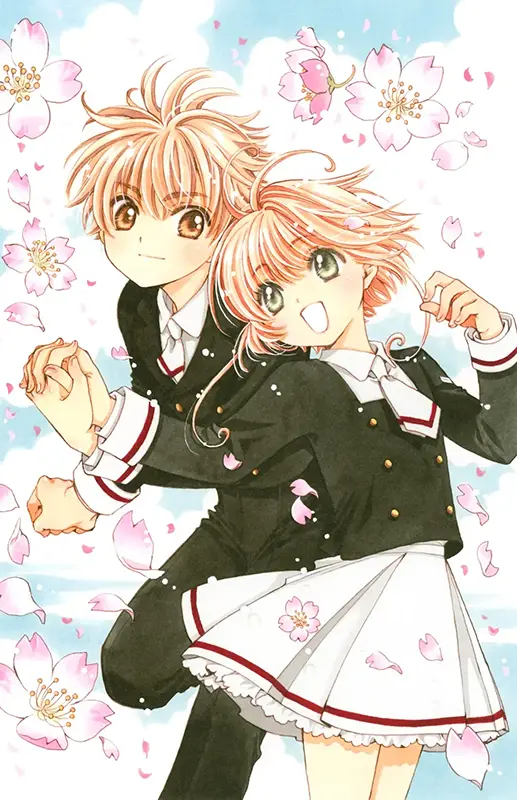 Li Shaoran e Kinomoto Sakura dal manga Cardcaptor Sakura delle CLAMP