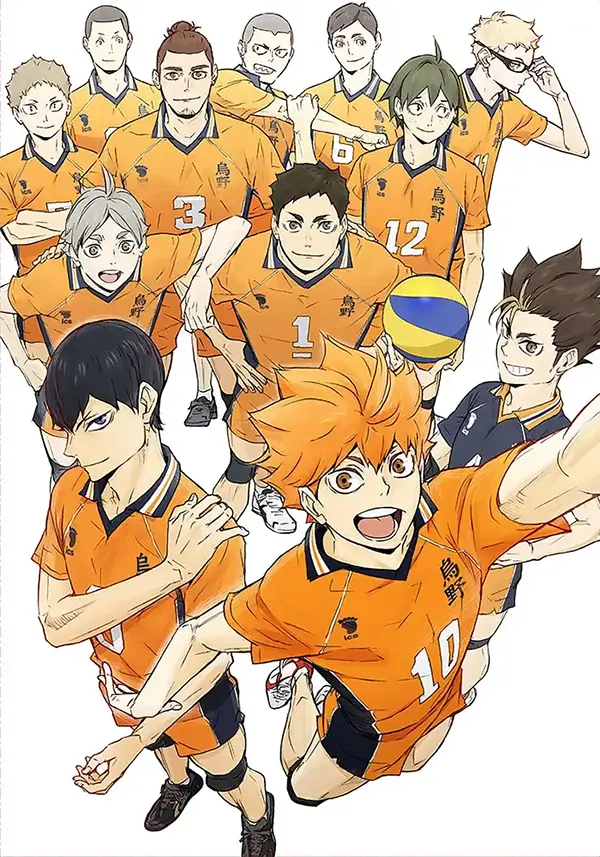 Personaggi del manga Haikyuu!! disegnati da Haruichi Furudate Personaggi del manga Haikyuu!! disegnati da Haruichi Furudate