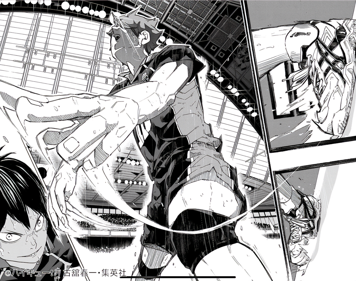 Mihiraki del manga Haikyuu!! di Haruichi Furudate Mihiraki del manga Haikyuu!! di Haruichi Furudate